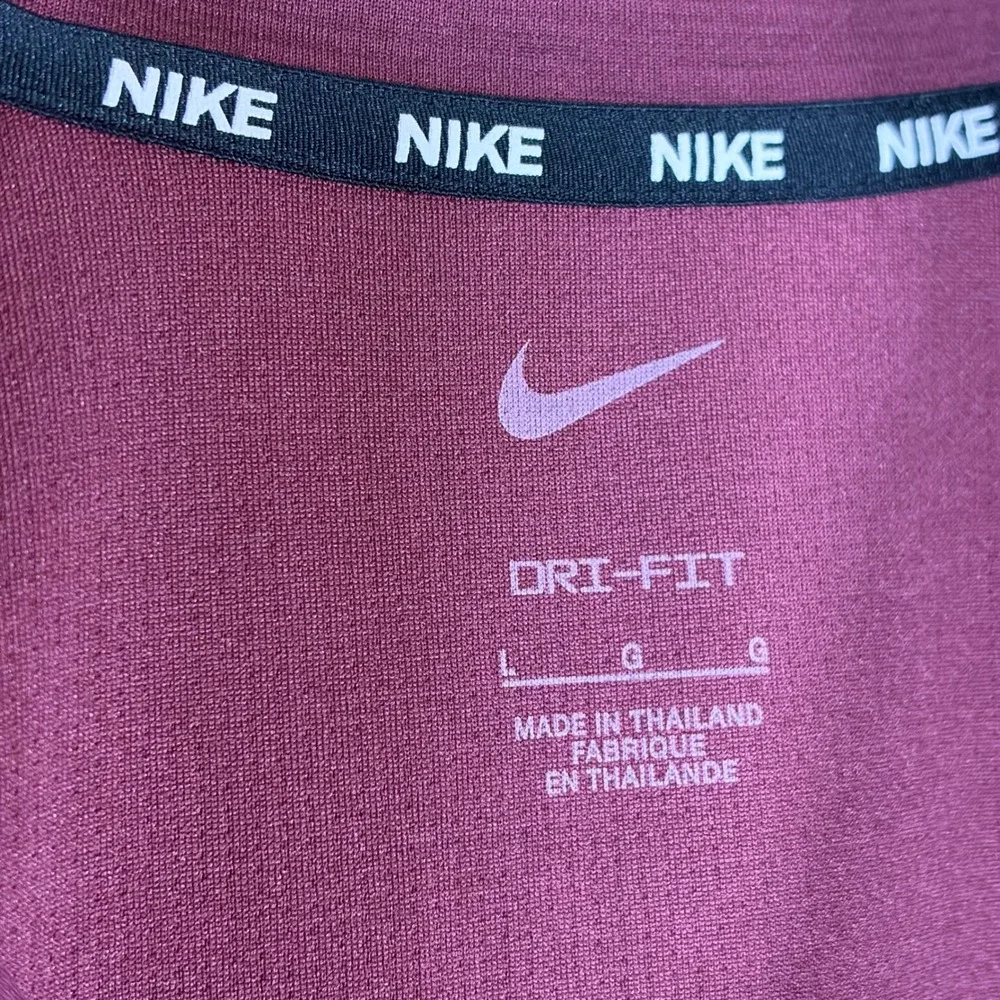 Nike Pacer Half Zip‎ Virginia Tech Hokies Maroon Pullover CU5966 Womens Large